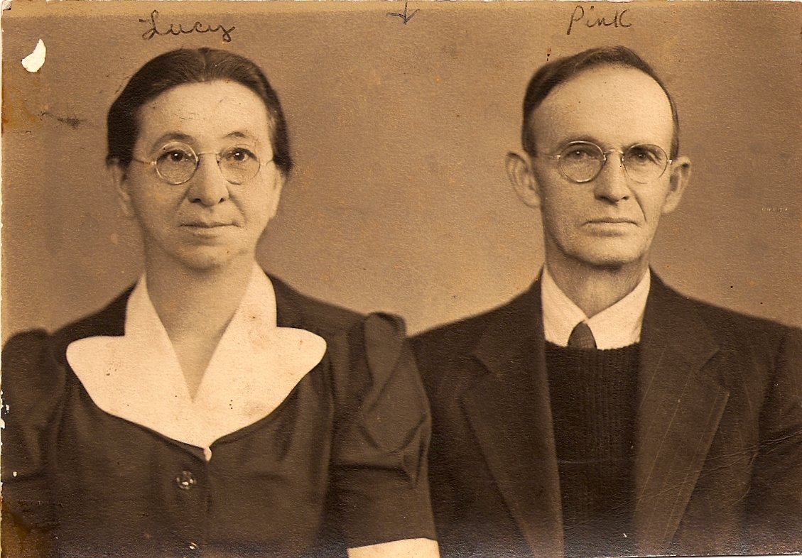 William Pinkney Wood and his wife Lucy L. Parthenia Cagle. 
